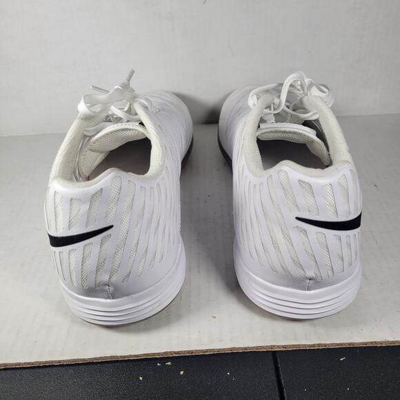 Nike Lunargato II White Gum Black Mesh Leather Men's Athletic Shoes Size 10.5 - Picture 3 of 7